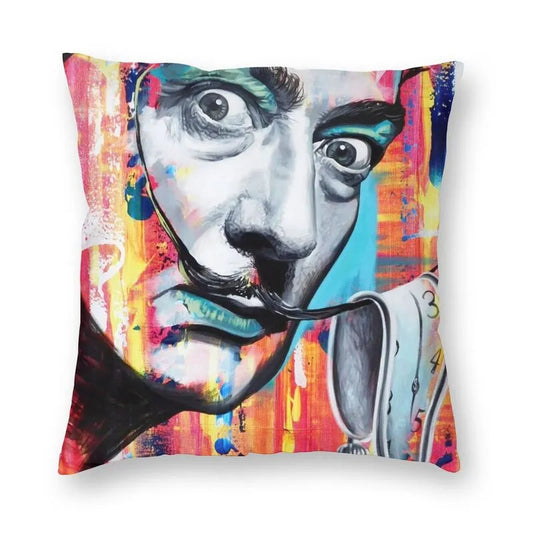Salvador Dali Pop Art Pillowcases | Bold Bedroom Style