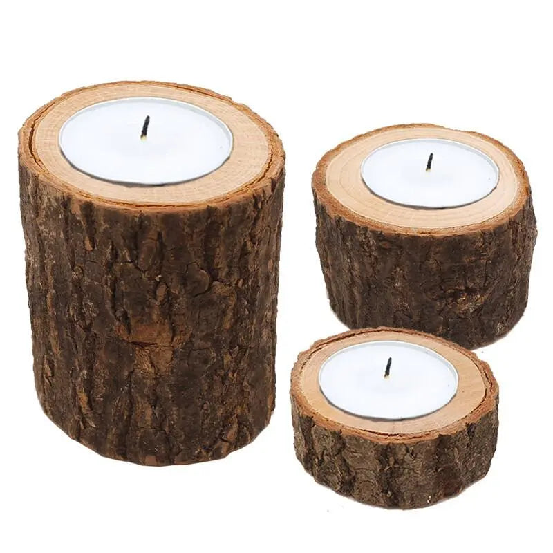 Winne's Wood Candlestick Holder