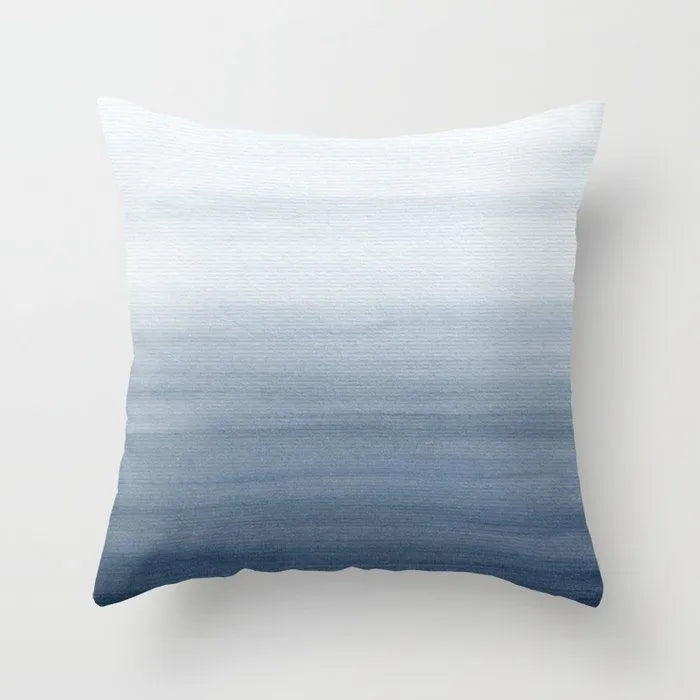 Berrie's Blue Small Fresh Abstract Pillow Case - Stylish Home Accent