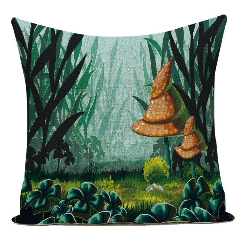 Momo's Mushroom Pillow Covers - Whimsical and Stylish Home Decor