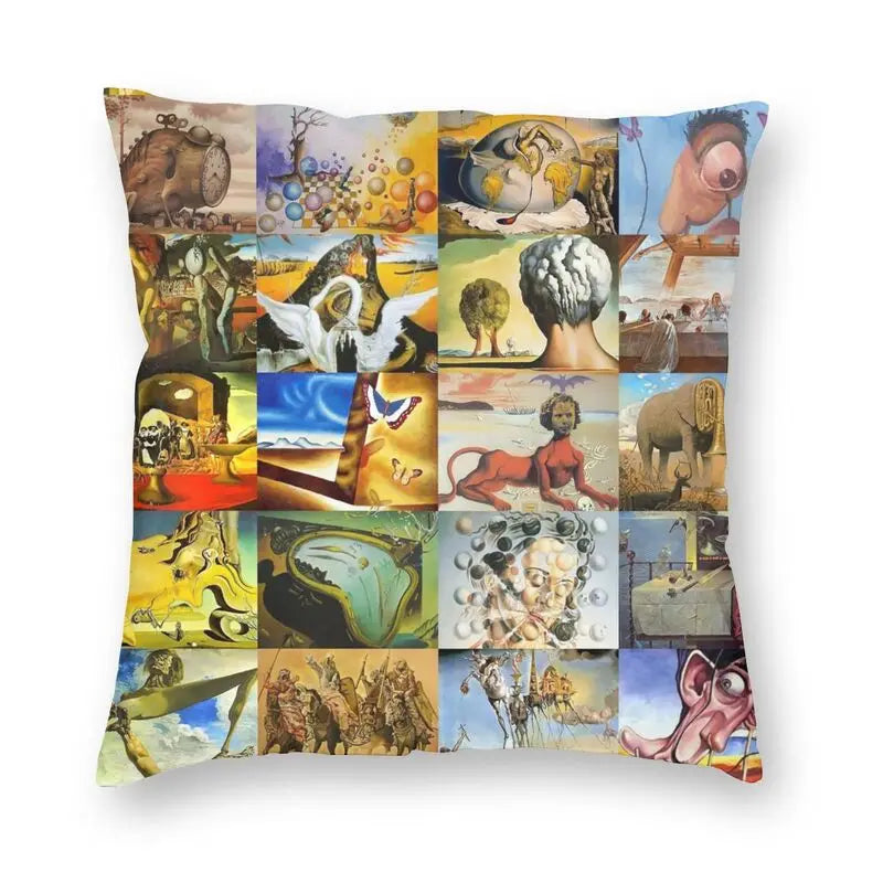 Salvador Dali Pop Art Pillowcases | Bold Bedroom Style