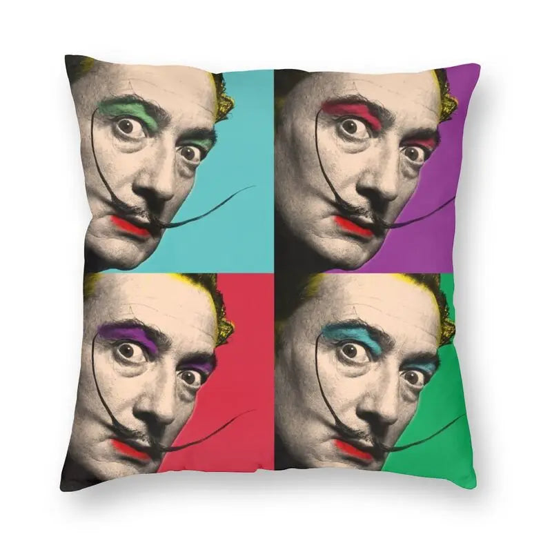 Salvador Dali Pop Art Pillowcases | Bold Bedroom Style