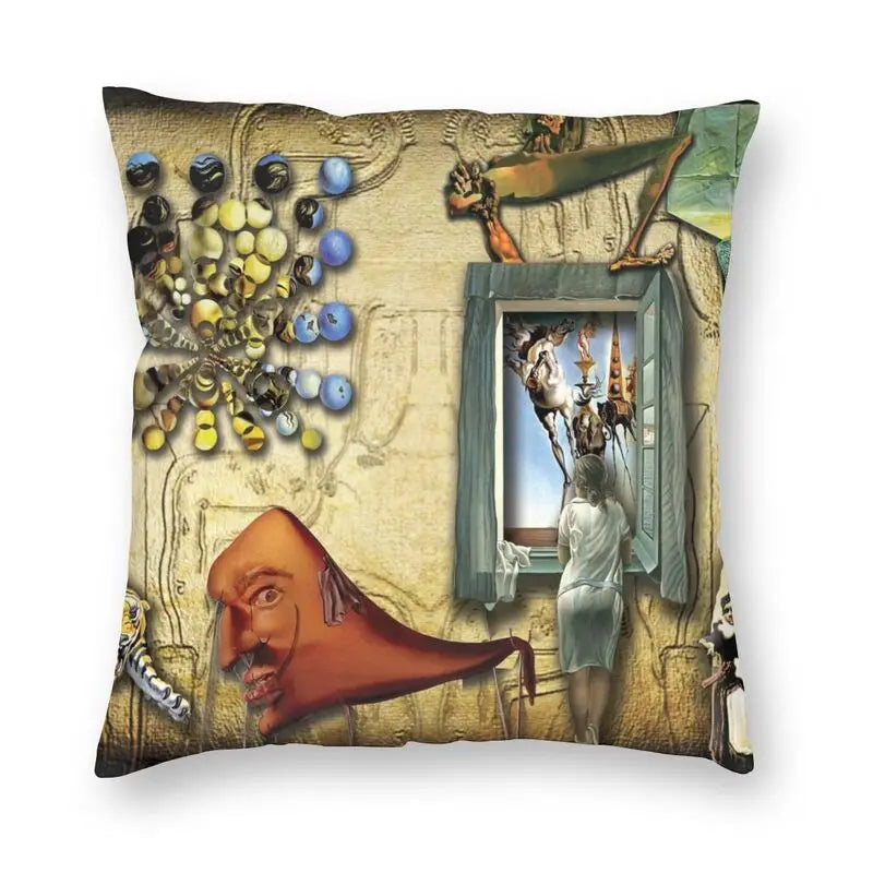 Salvador Dali Pop Art Pillowcases | Bold Bedroom Style
