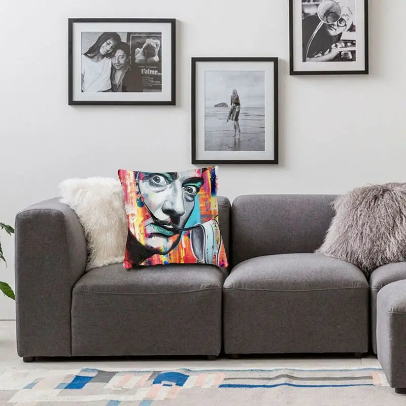 Salvador Dali Pop Art Pillowcases | Bold Bedroom Style