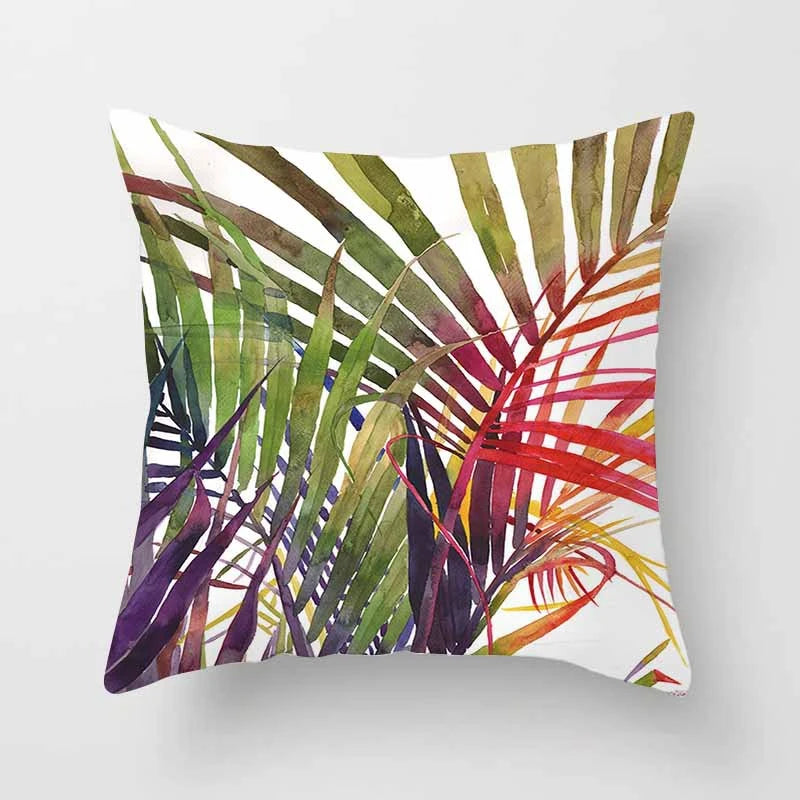 Kiki's Cactus Monstera Pillow Covers - Fresh Botanical Home Decor