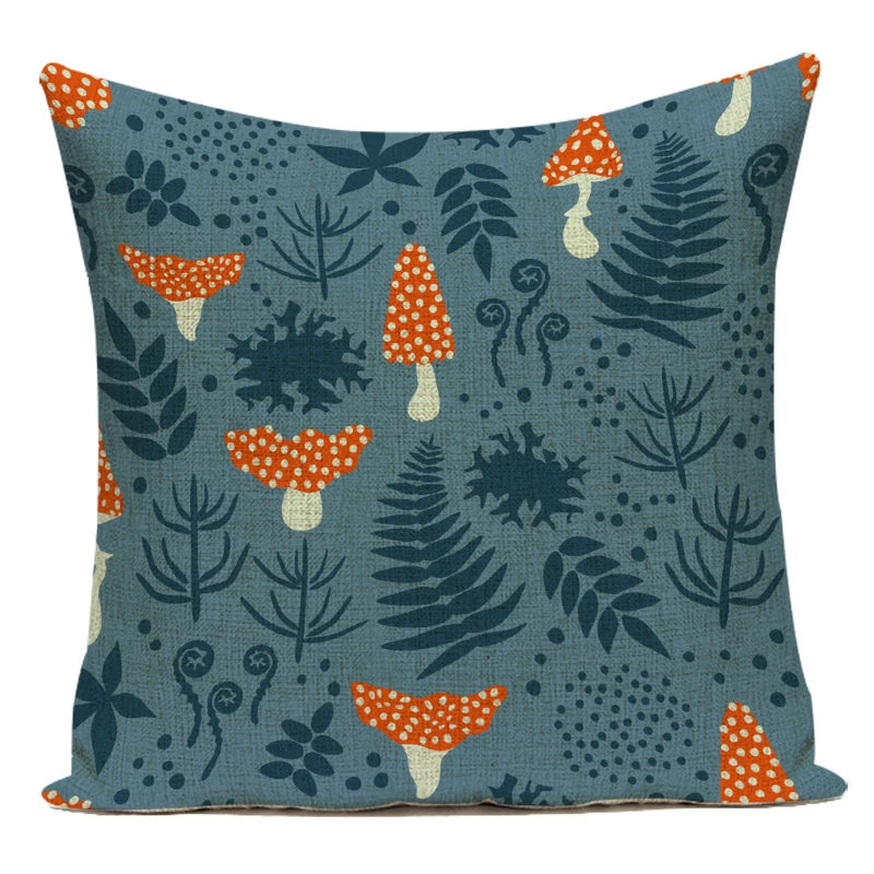 Momo's Mushroom Pillow Covers - Whimsical and Stylish Home Decor