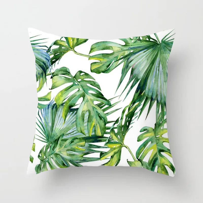 Kiki's Cactus Monstera Pillow Covers