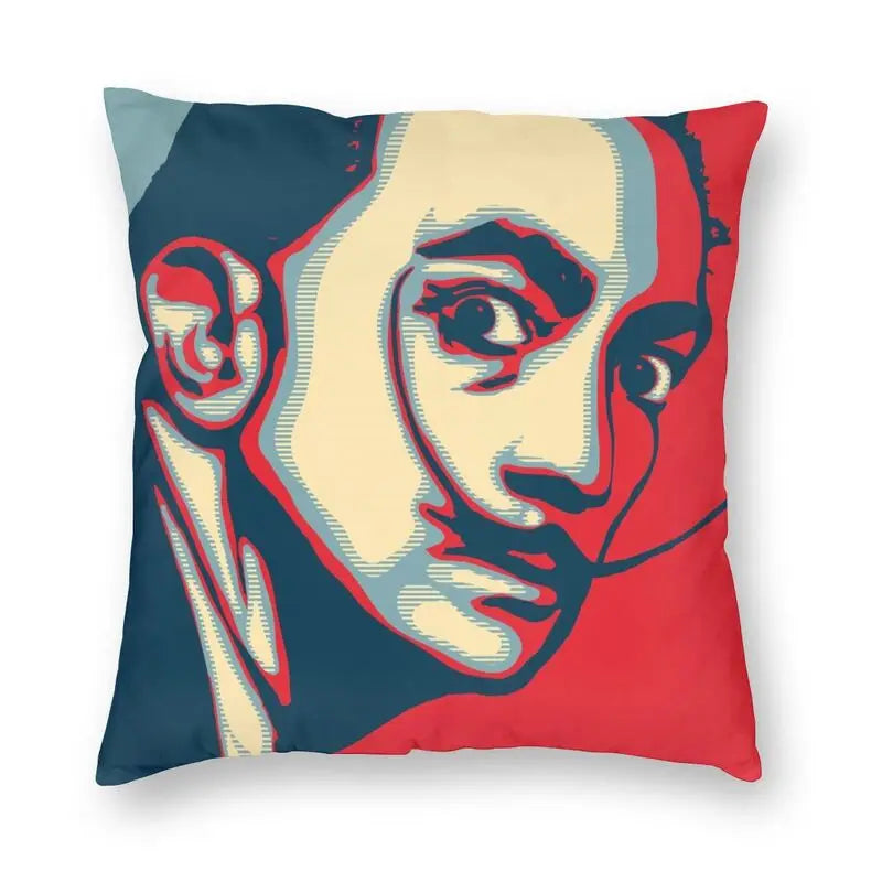 Salvador Dali Pop Art Pillowcases | Bold Bedroom Style