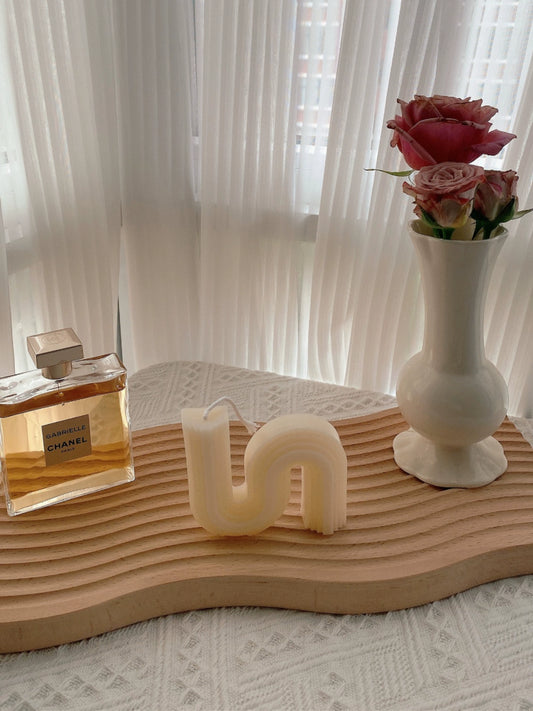 Versatile Wooden Tray - Perfect for Perfume, Soap, Jewelry & Candles