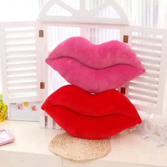 Big Lulu's Lips Cushion Pillow – Fun Decor for the Girlies