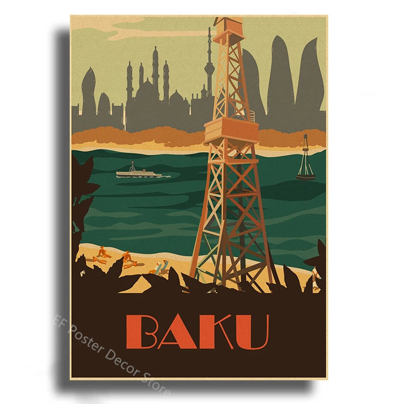 Steamer's Soviet Rocket Poster | Iconic Space Decor