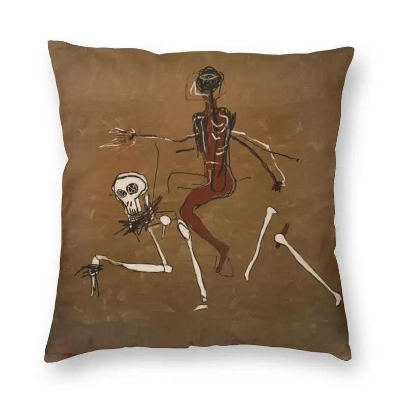 Gigi's Street Pop Art Graffiti Pillow - Bold Urban Decor Accent