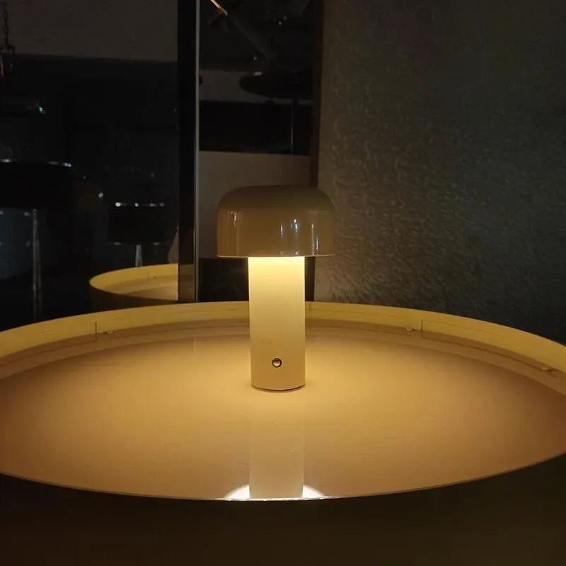 Iris's Mushroom Touch Lamp - Cute & Rechargeable Lighting