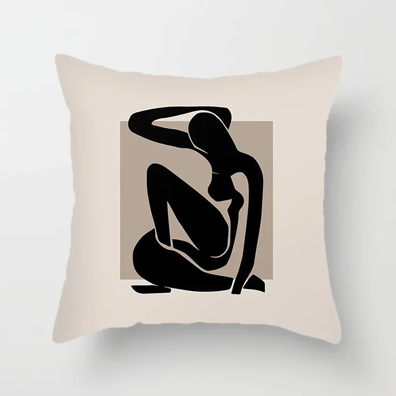 Kelly Modern Abstract Pillows for Modern Spaces