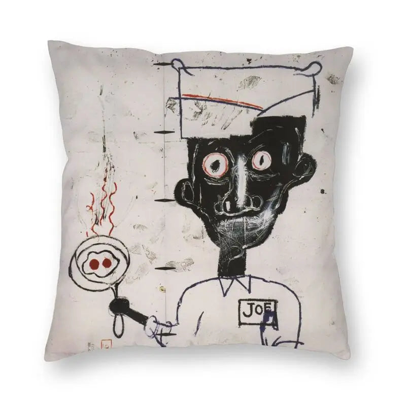 Gigi's Street Pop Art Graffiti Pillow - Bold Urban Decor Accent