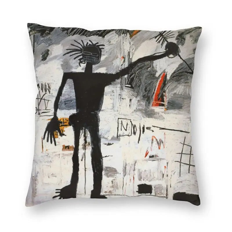 Gigi's Street Pop Art Graffiti Pillow - Bold Urban Decor Accent