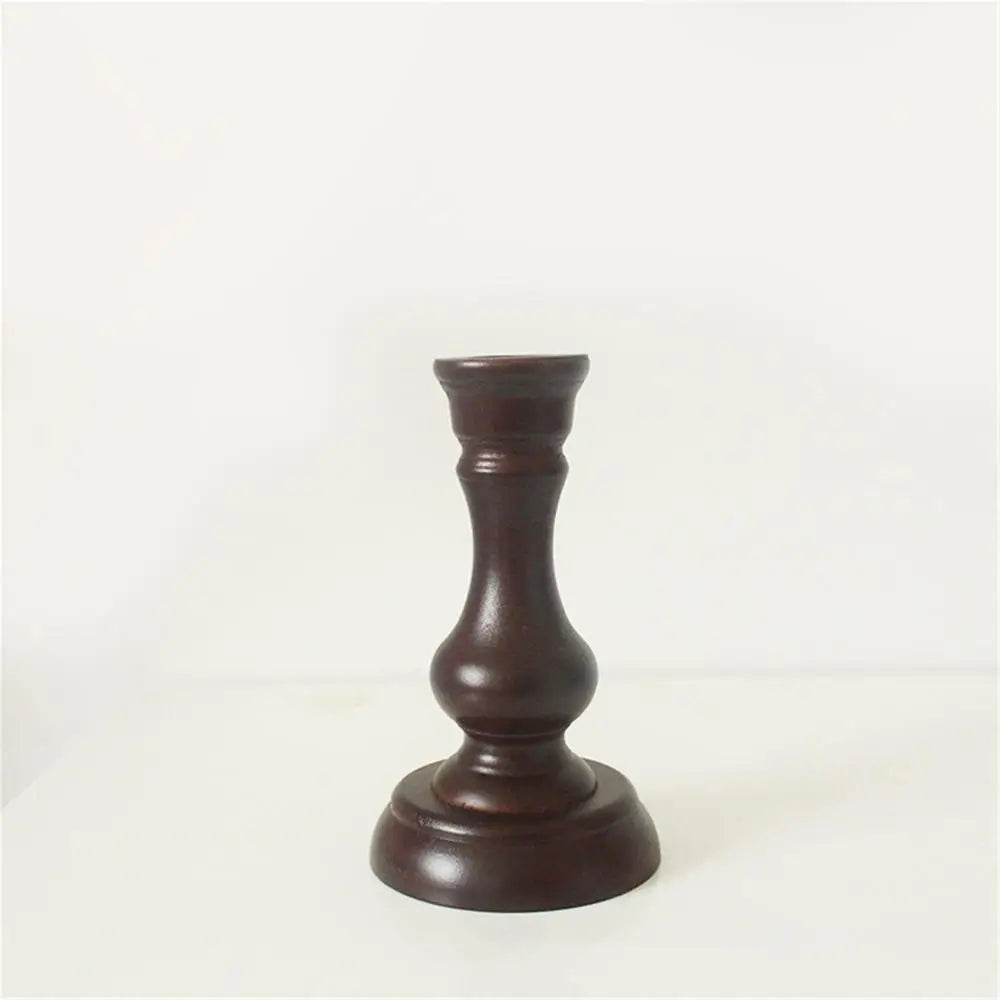 Larry's Raw Wooden Candle Holders - Rustic & Natural Home Decor