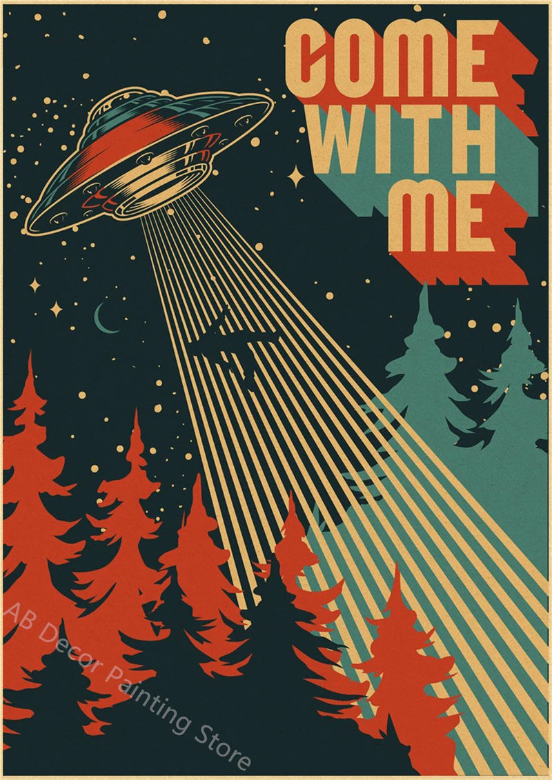 Buzz's Retro Space Travel Posters – Planets and Universe