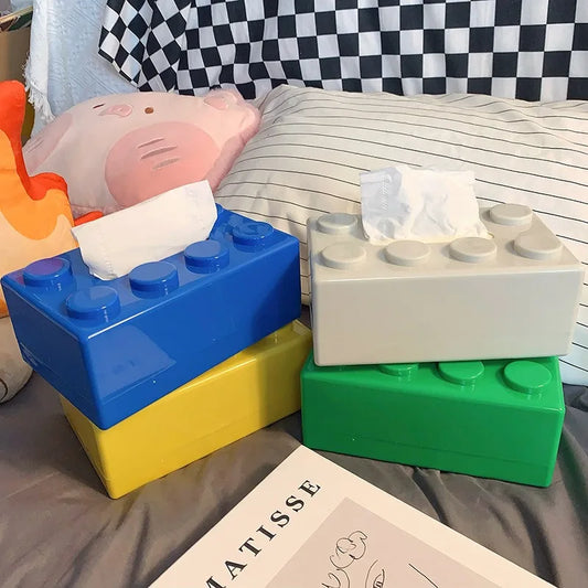 Joel's Lego Spring Tissue Box - Fun and Functional Decor