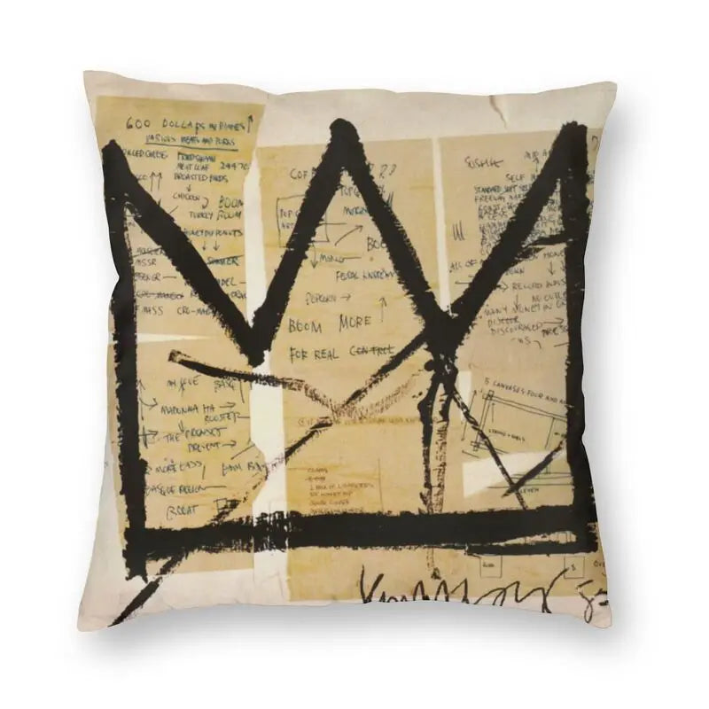 Gigi's Street Pop Art Graffiti Pillow - Bold Urban Decor Accent