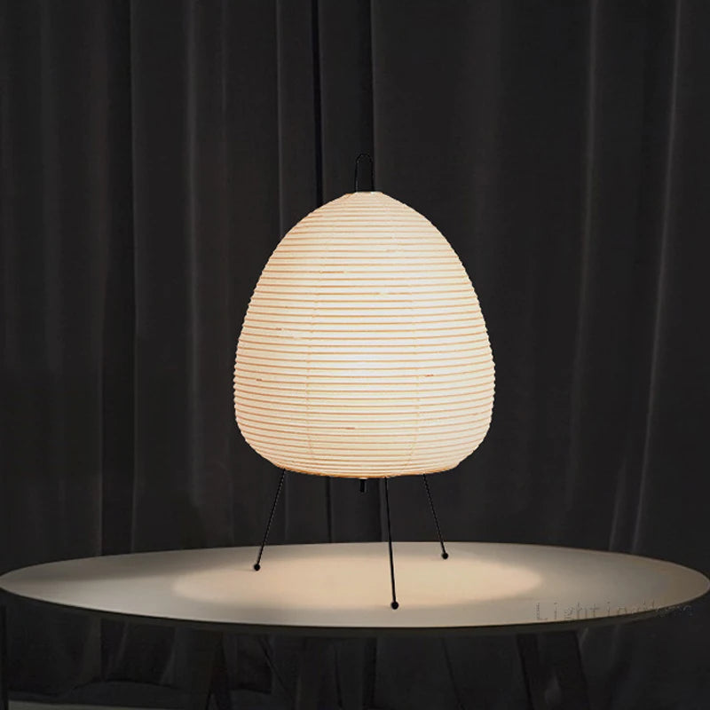 Japanese Design Akari Wabi-Sabi Yong Table Lamp - Elegant Home Decor