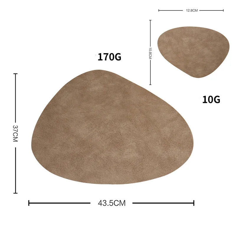 Hila's Abstract Placemats - Stylish & Heat Resistant Table Decor