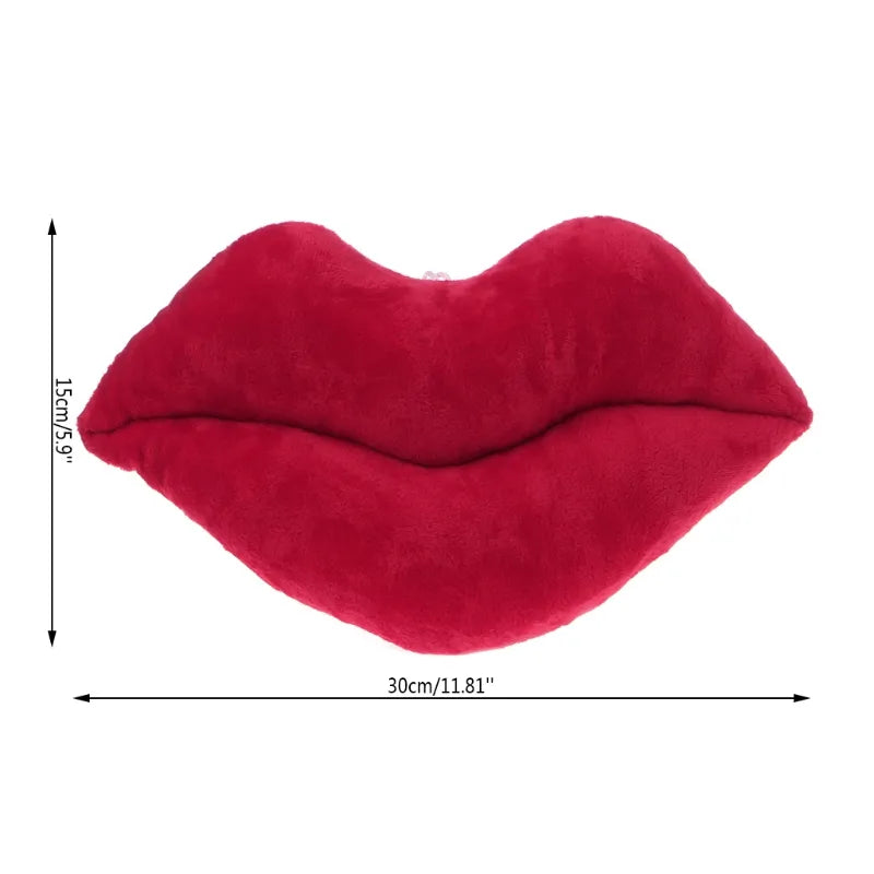 Big Lulu's Lips Cushion Pillow – Fun Decor for the Girlies
