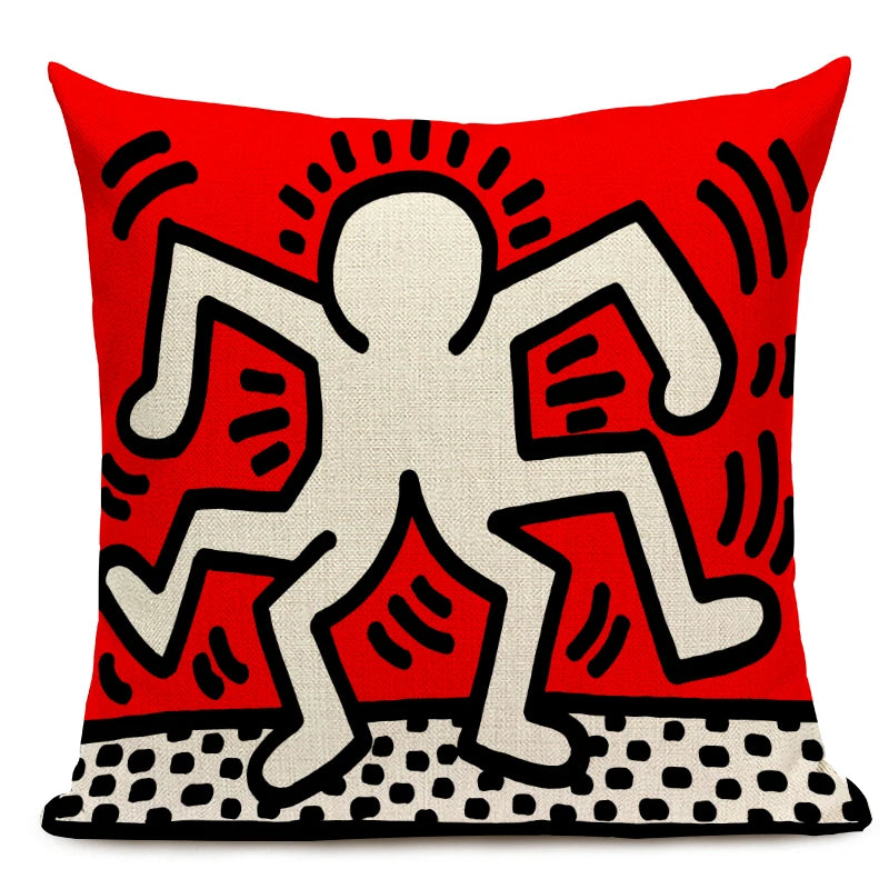 Top Art Colorful Abstract Decorative Pillowcases - Vibrant Home Decor