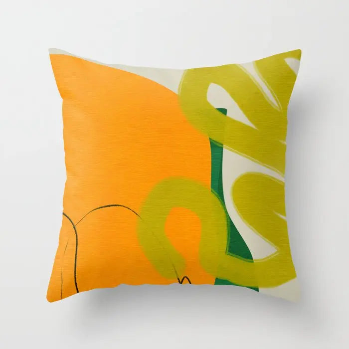 Mandi's Abstract Goddess Pillow Collection - Modern Art-Inspired Decor