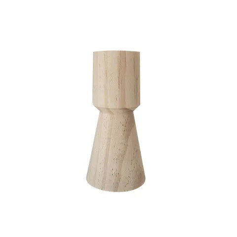 Mickey's Wooden Candle Holders