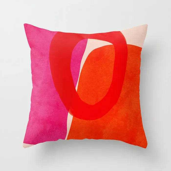 Mandi's Abstract Goddess Pillow Collection - Modern Art-Inspired Decor
