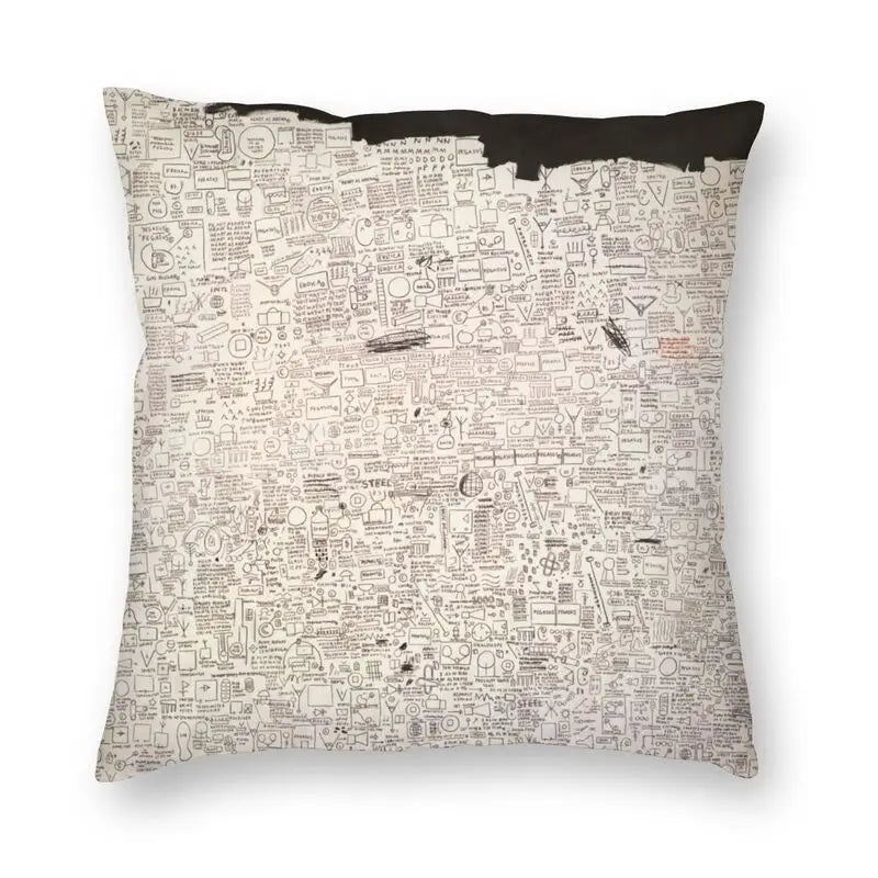 Gigi's Street Pop Art Graffiti Pillow - Bold Urban Decor Accent