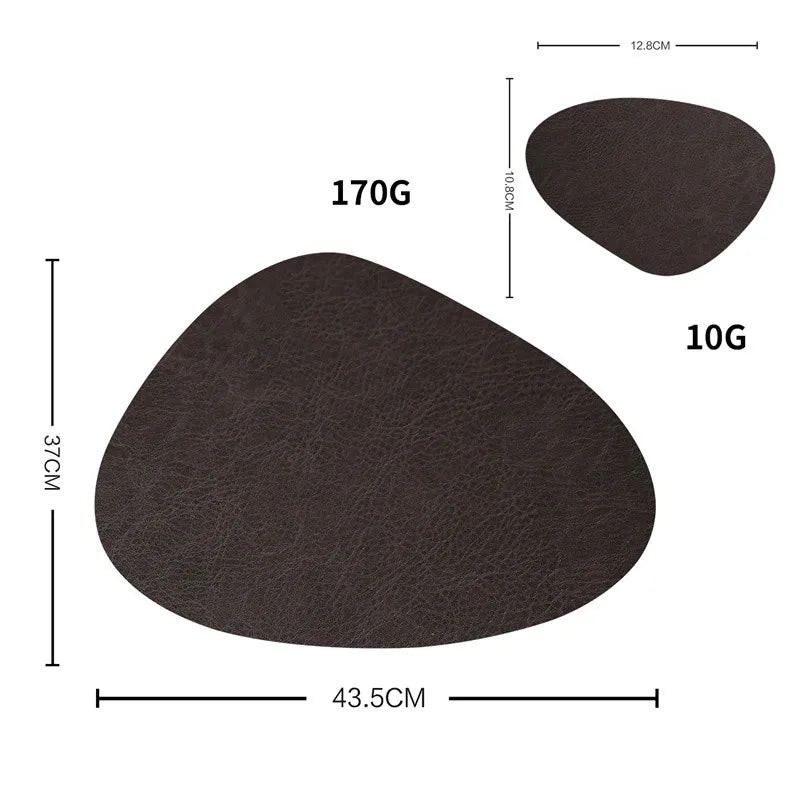 Hila's Abstract Placemats - Stylish & Heat Resistant Table Decor