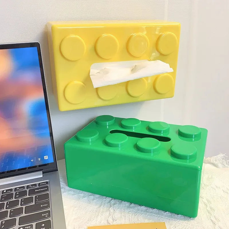 Joel's Lego Spring Tissue Box - Fun and Functional Decor