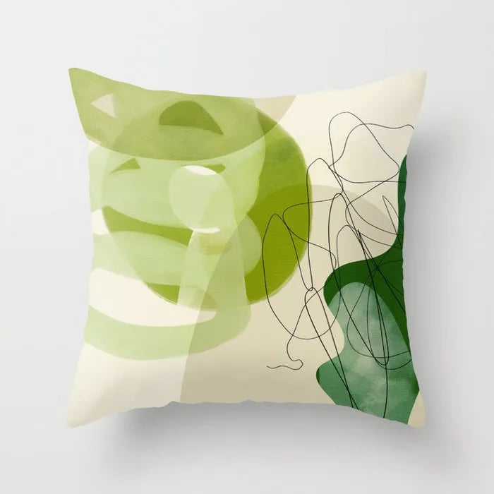 Mandi's Abstract Goddess Pillow Collection - Modern Art-Inspired Decor