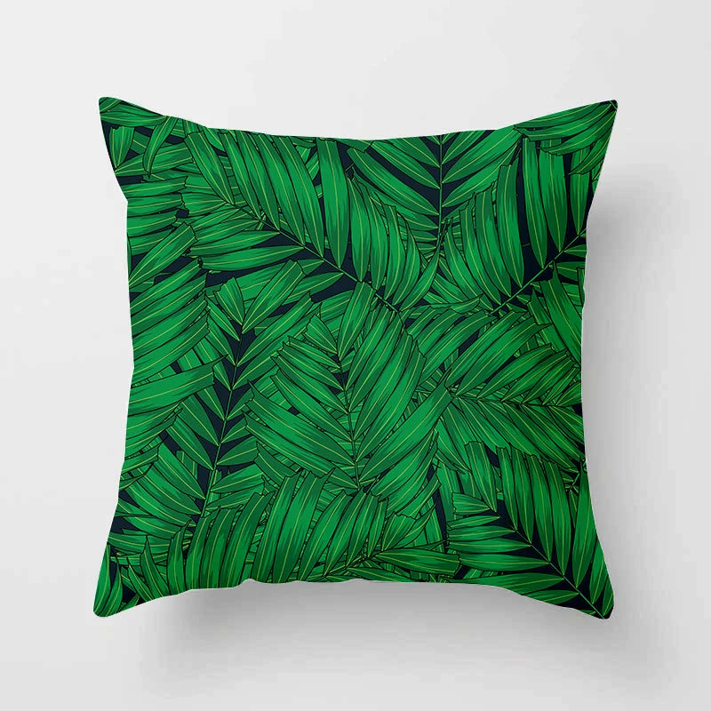 Kiki's Cactus Monstera Pillow Covers - Fresh Botanical Home Decor