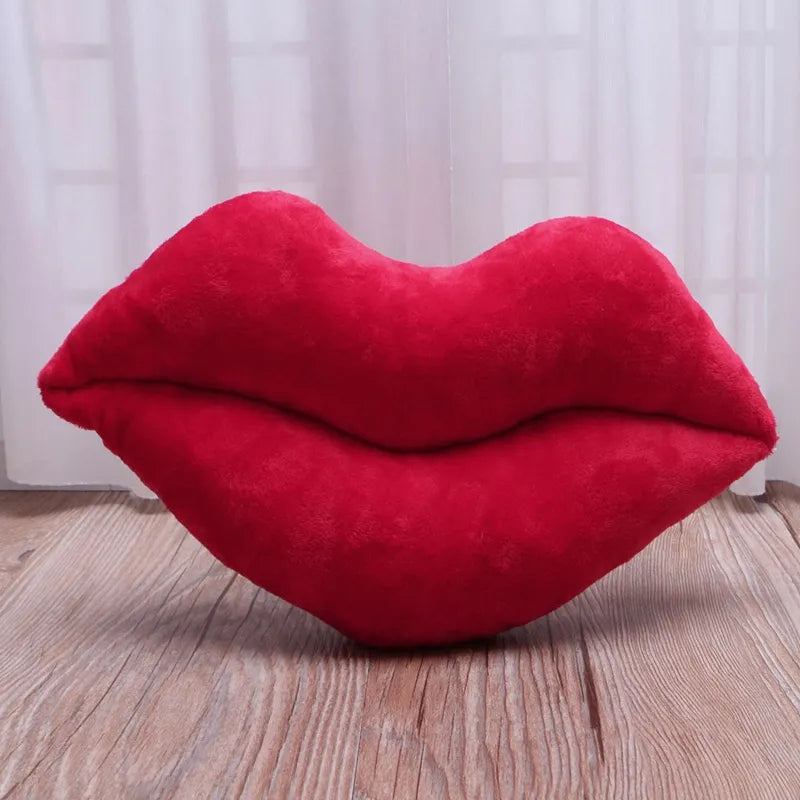 Big Lulu's Lips Cushion Pillow – Fun Decor for the Girlies