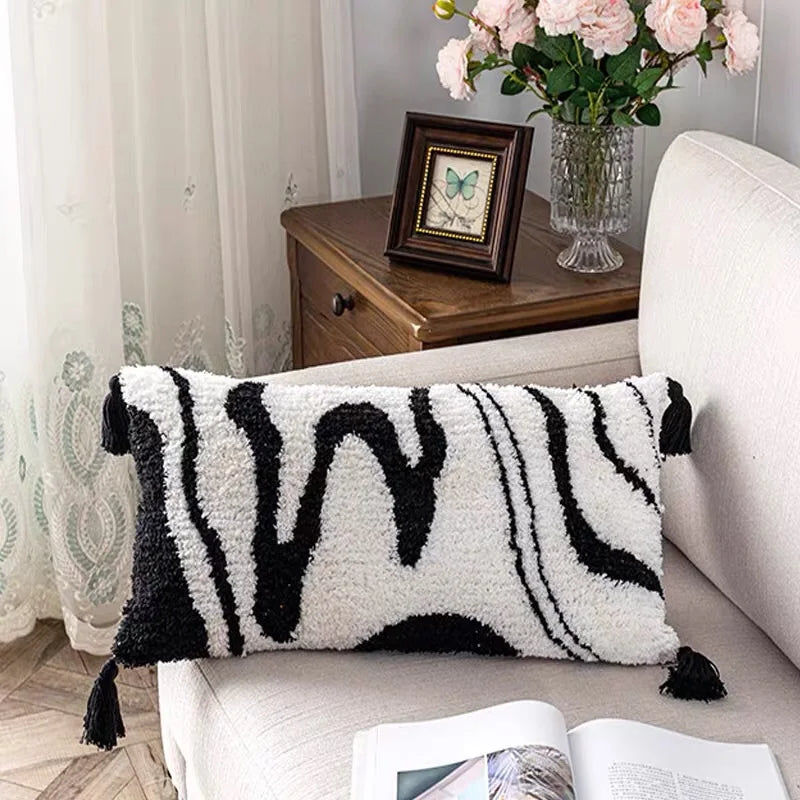 Black and White Pillows by Bebi – Modern Home Decor