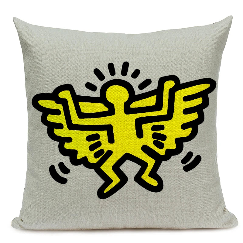 Top Art Colorful Abstract Decorative Pillowcases - Vibrant Home Decor
