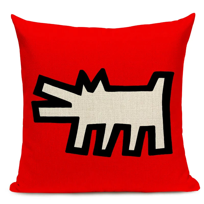 Top Art Colorful Abstract Decorative Pillowcases - Vibrant Home Decor