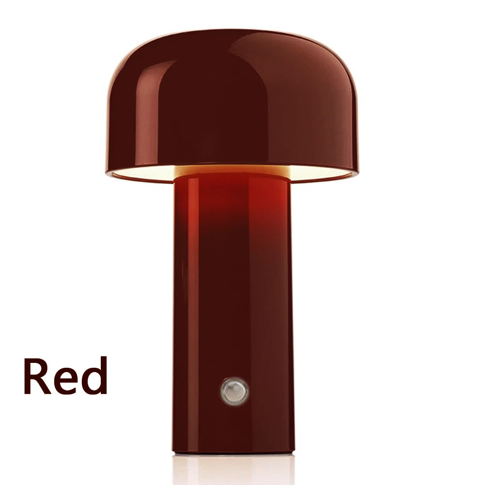 Iris's Mushroom Touch Lamp - Cute & Rechargeable Lighting