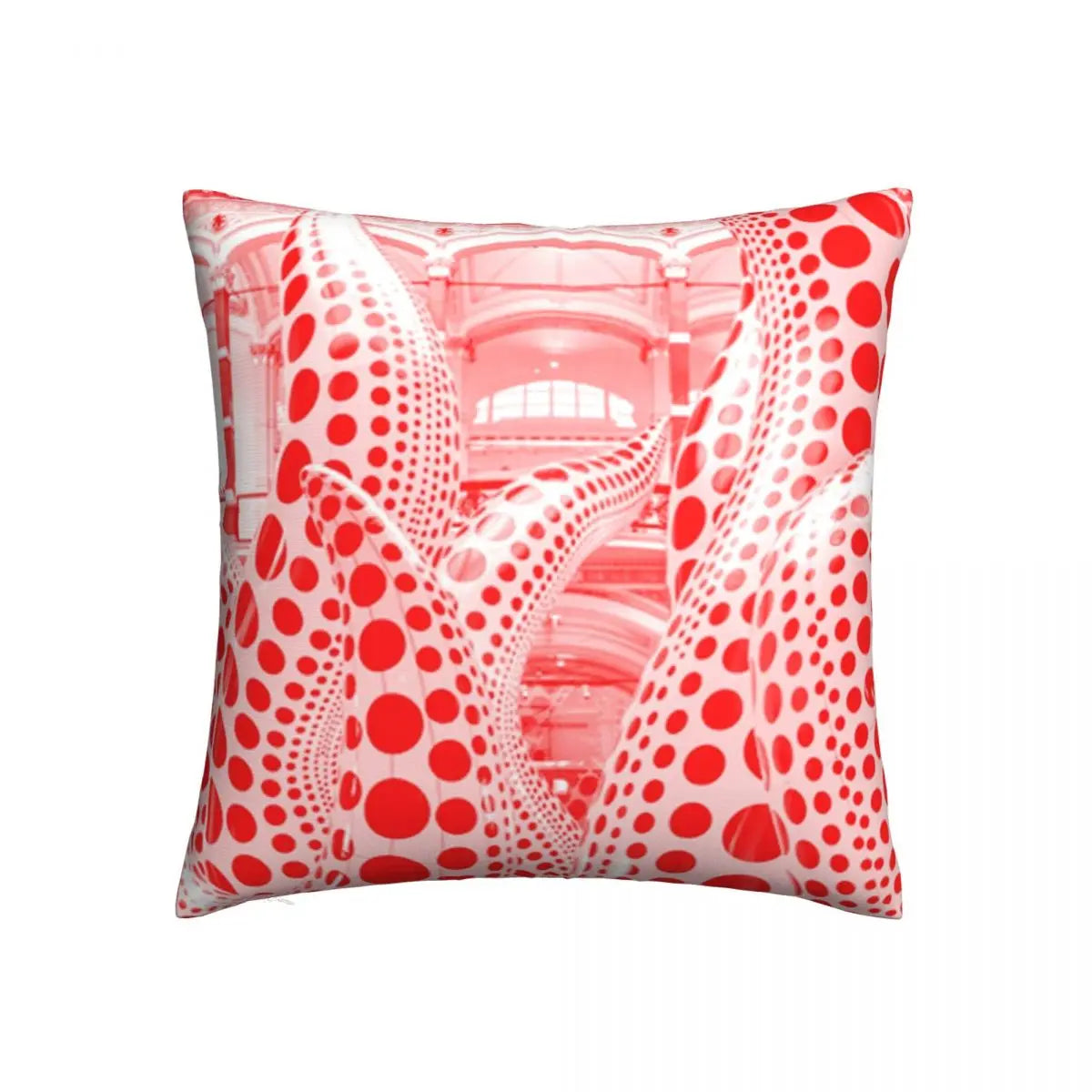 Yayoi Kusama Art Abstract Pumpkin Polka Pop Pillows