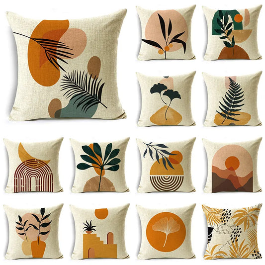 Nancy's Abstract Pillowcase Collection - Modern Art-Inspired Home Decor
