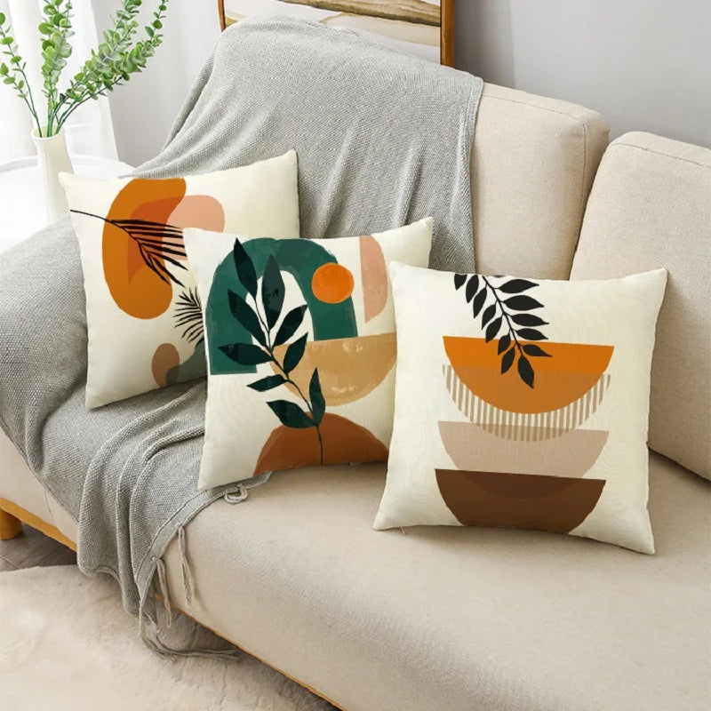 Nancy's Abstract Pillowcase Collection - Modern Art-Inspired Home Decor