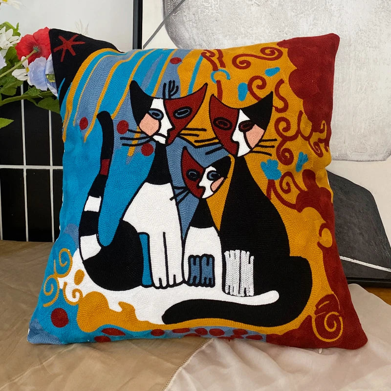 Petra's Picasso Pillow Collection - Modern Art Pillows for Home Decor