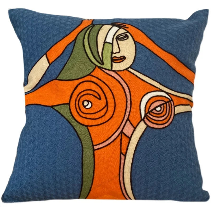 Petra's Picasso Pillow Collection - Modern Art Pillows for Home Decor