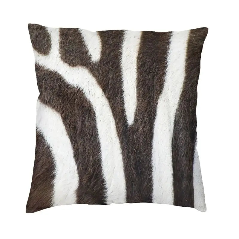 Celia's Cowhide Texture Pillow - Stylish and Unique Home Decor