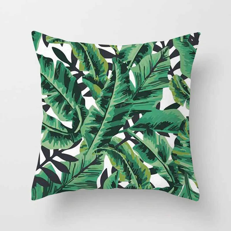 Kiki's Cactus Monstera Pillow Covers - Fresh Botanical Home Decor