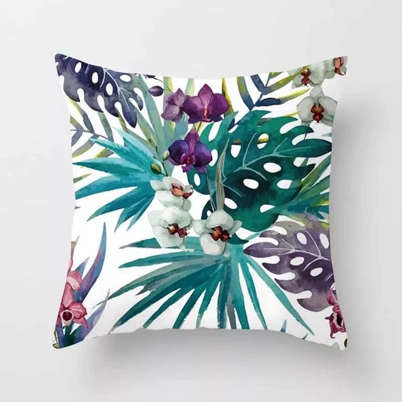 Kiki's Cactus Monstera Pillow Covers