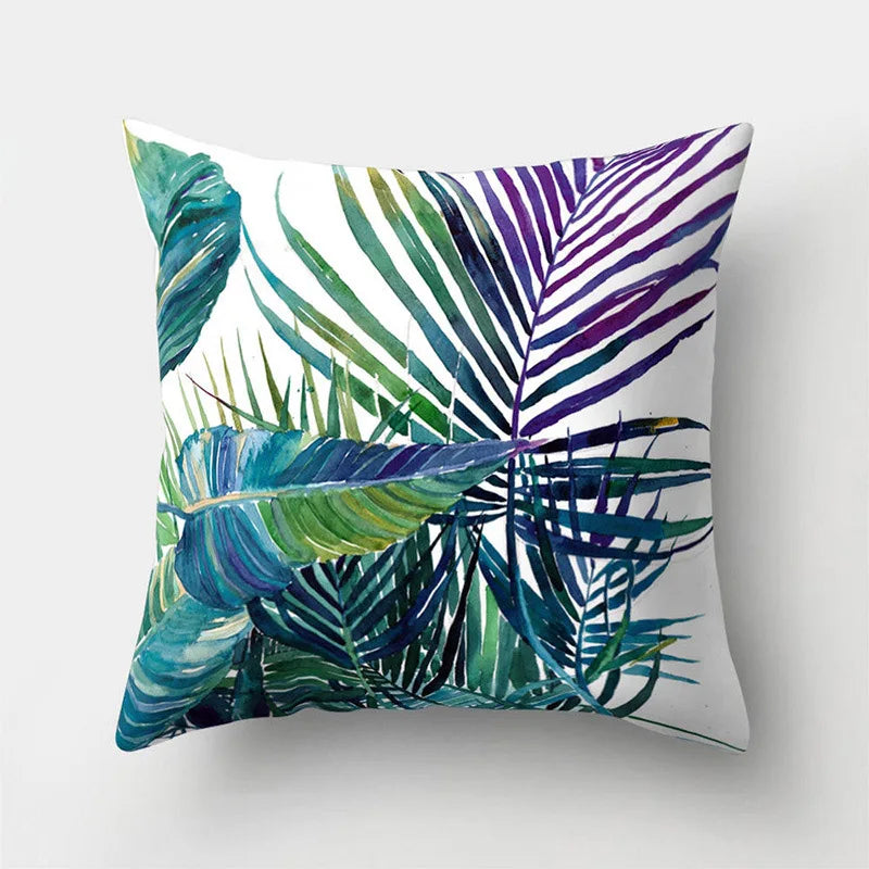 Kiki's Cactus Monstera Pillow Covers - Fresh Botanical Home Decor